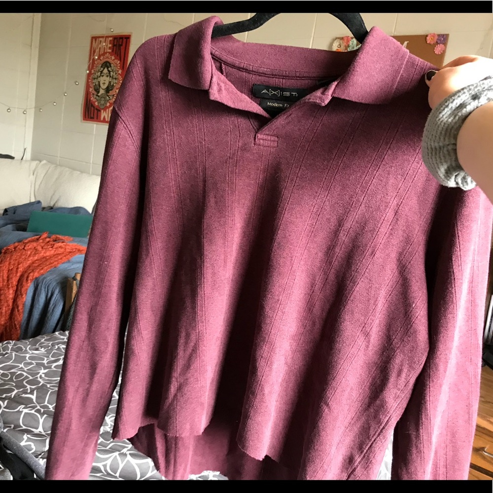 purple/red collard crop